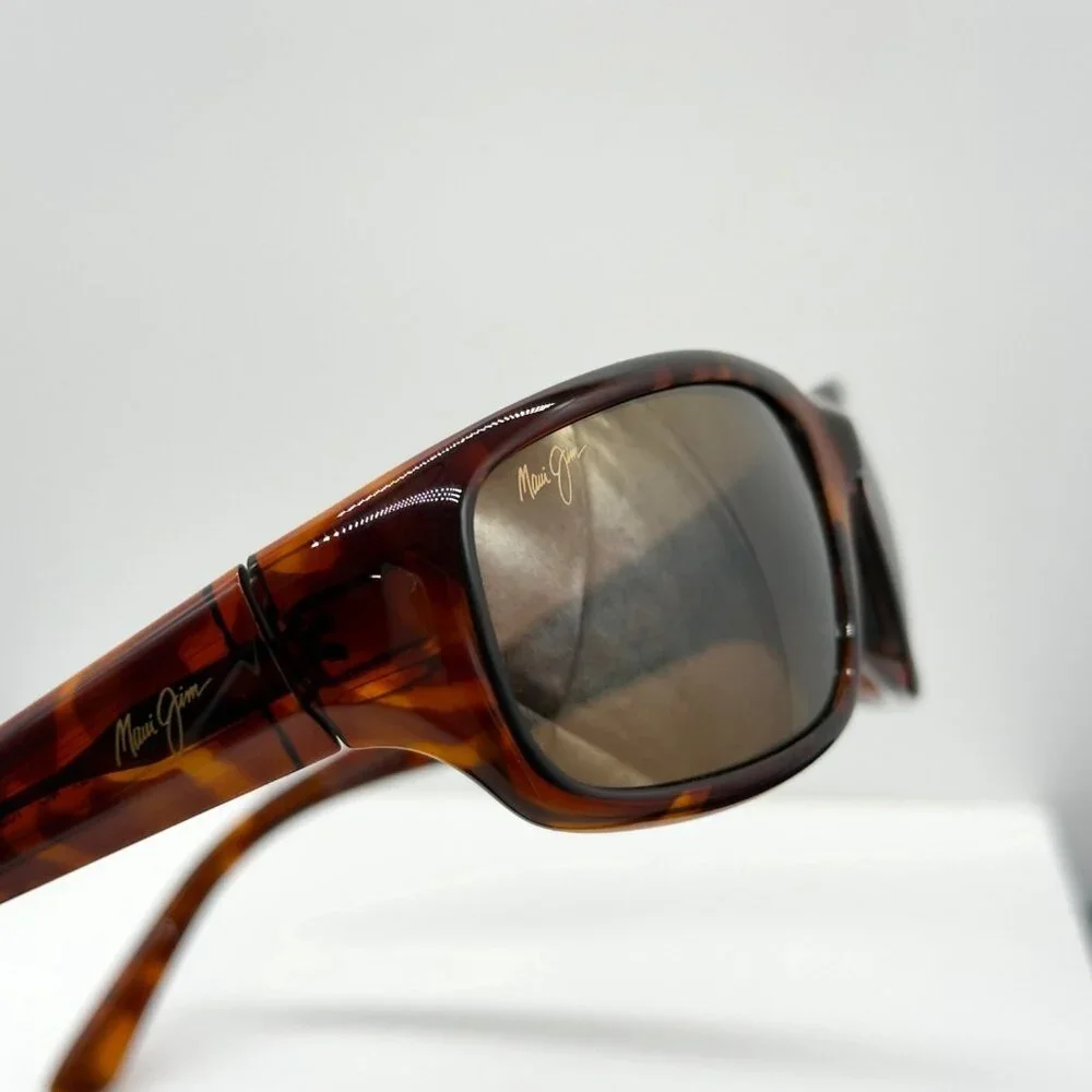 Maui Jim Stingray MJ103-10 Tortoise Polarized Sunglasses HCL Bronze Lenses